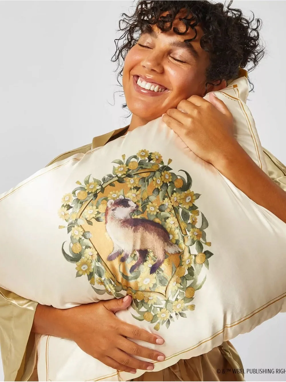 Kitsch Harry Potter Hufflepuff Satin Pillowcase SET (2)
